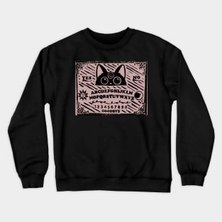 Ouija cat Crewneck Sweatshirt